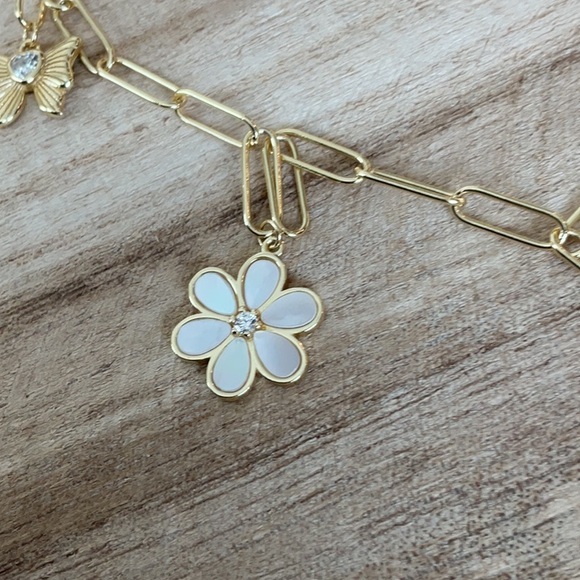 Sterling Silver Charm Necklace - Picture 6 of 13